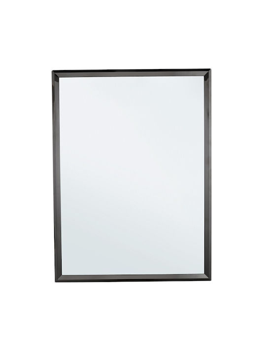 Bizzotto Lyrian Wall Mirror with Gray Metallic ...