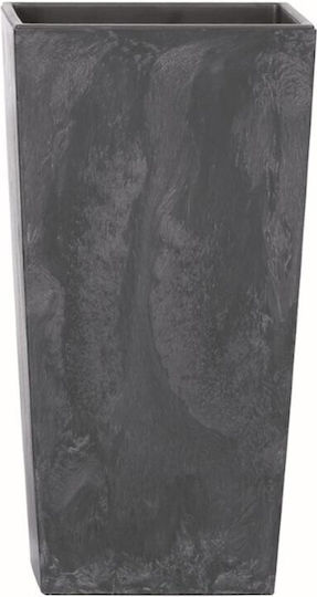Next Vază Pentru Plante Din Plastic Gri 29.5x29.5x55cm
