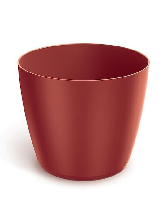 Next Plastic Red Plant Pot 15.8x15.8x13.2cm