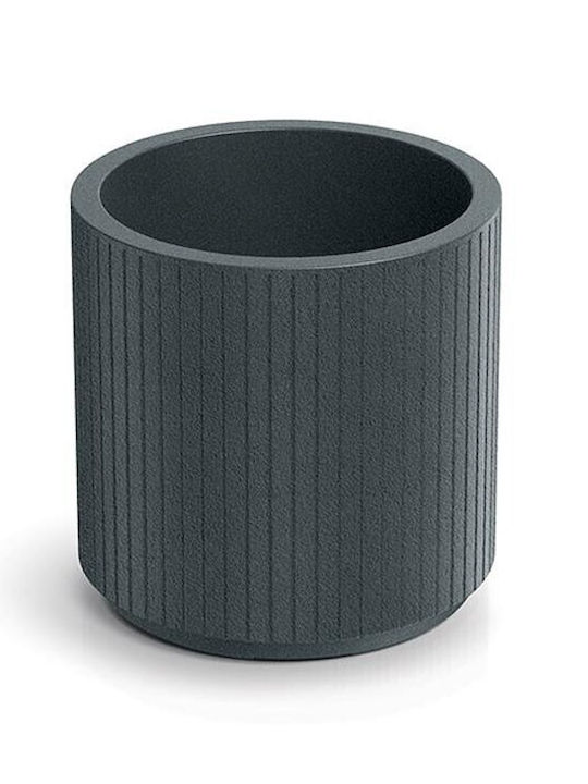 Next Plastic Gray Plant Pot with Stand 30x30x30cm