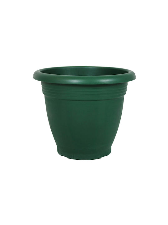 Sic Plast Plastic Green Flower Pot 30x30x24cm
