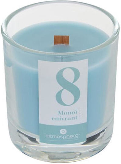 Atmosphera Διακοσμητικό Κερί σε Βάζο Πορτοκαλί 180gr