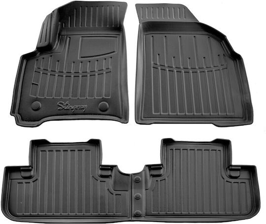 Race Axion Auto Fußmatten Chevrolet Tacuma U100 2000-2008 5-Türer Gummimatten Erhöhte Seiten Schutzmatten Klammern Für Personenkraftwagen-4 Stück 5002074/st 5002074/st