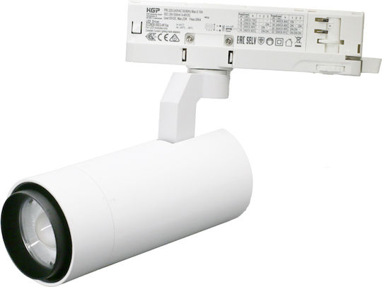 Adeleq LED Natural White Spot in White Colour