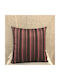 Decorative Pillow Case Purple/Grey 40x40cm ZZM0015