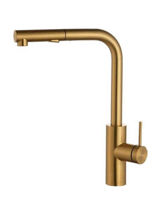 Imex Küchenarmatur Zähler Gold