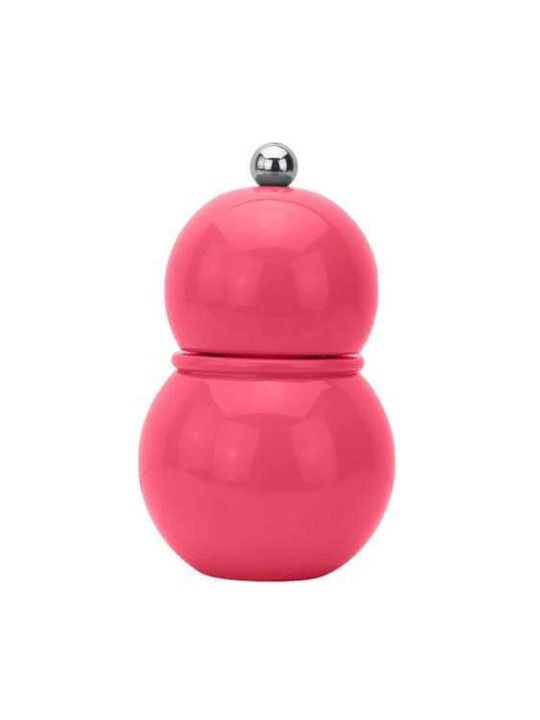Addison Ross Manual Wooden Pepper Mill In Pink Colour 7cm