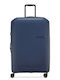 Delsey Anvers Large Navy Suitcase With 4 Wheels Height 75.5cm