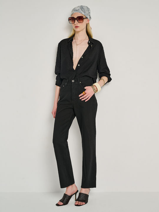 Women's Jean Pants in Regular Fit Black 5-909.053.9.055.N0090
