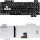 Tastatură Spaniolă Pentru Laptop Asus Tuf Gaming Fx504 Fx505 Fx705 Fx80 Fx505dy Fx505gt Fx86 Fx95 Fx505dt Fx505gu Fx505a Fx80g Fx80ge Aebkl403010 Es Fără Cadru Retroiluminată Neagră Cod 40974esblnofr