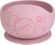 Amek Toys Toddler Silicone Food Bowl Pink