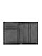 Leder Herrenbrieftasche Schwarz