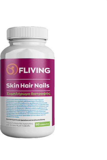 Fliving Skin Hair Nails 200mg 60 κάψουλες