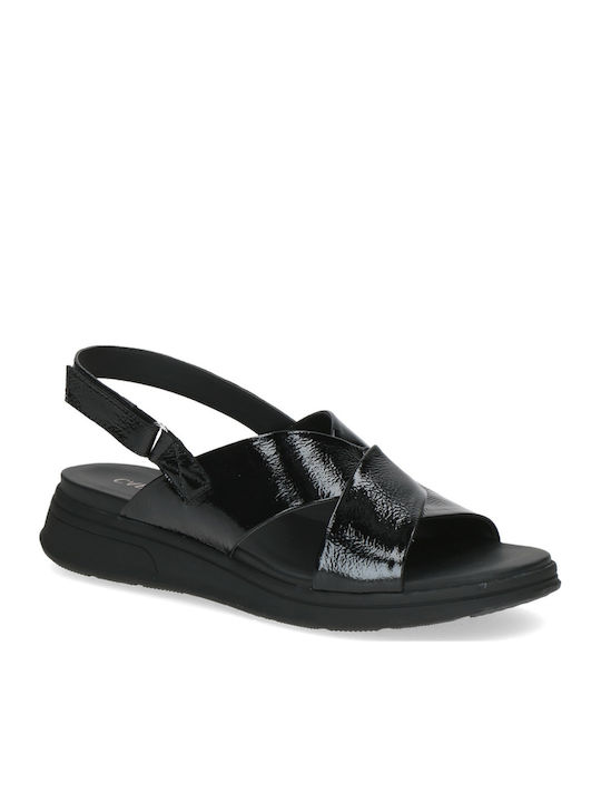 Sandale Casual Damă Anatomici De Piele Negre