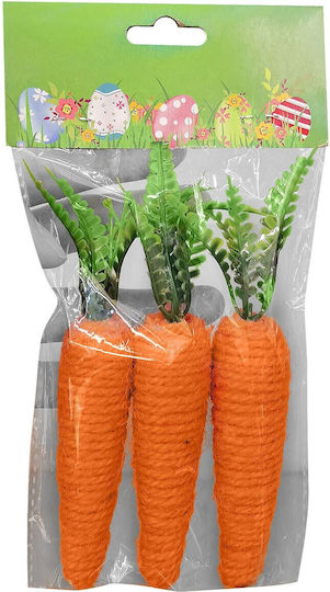 Set of 3 Rope Carrots 14cm Bunnys 932294