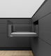 Συρταρι Φρενο Legrabox Blum C Free 180x500mm Ανθρακι 40kg