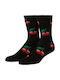 HUF Cherry Bomb Мъжки Чорапи Черни