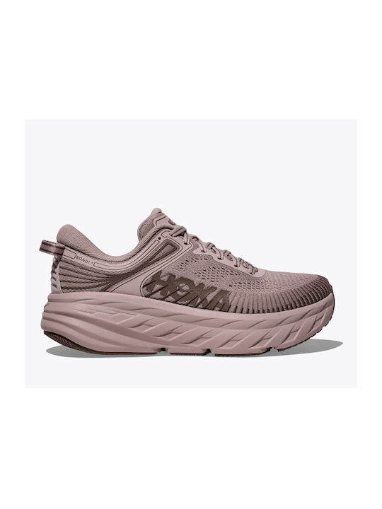 HOKA Bondi 7 Women's Sport Shoes Running Pink