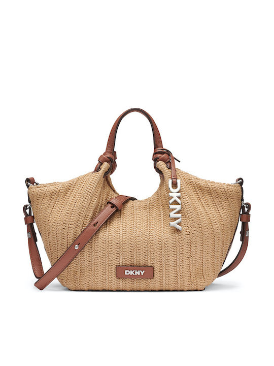 DKNY Paula Damen Tote Tasche Aus Rattan