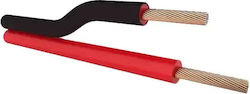 Master Audio 1m Speaker Cable Red Black 2*0.5mmq Master Audio 1m Speaker Cable Red Black 2*0.5mmq