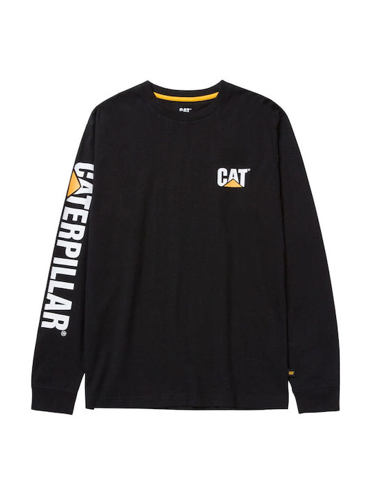 Cat Tricou cu Mânecă Lungă Trademark Tee Negru M 1510034