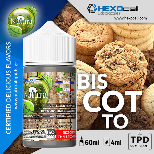 Hexocell Ароматен Изстрел Biscotto 4ml/60ml 1бр Biscotto