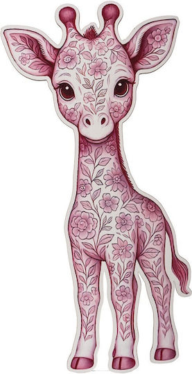 Giraffe Printed K1030 22cm Blue
