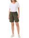 Damen-Shorts Olivgrün