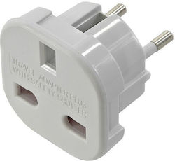 Travel Plug Адаптер за контакт от Англия към Гърция Travel Plug Адаптер за контакт от Англия към Гърция