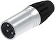 Seetronic Scmm3bk Plug XLR 3pin Male Black Finish Plug XLR 3pin Male Black Finish