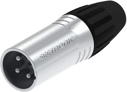 Seetronic Scmm3bk Plug XLR 3pin Male Black Finish Plug XLR 3pin Male Black Finish