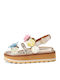 Damenplattformen Goldene