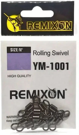 Remixon Ym‑1001 Rolling Пръстен За Разделяне На Тел Антикорозионен Черен Никел #7
