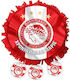 Πινιάτα Ολυμπιακός 40x40cm 553153 Bal-553153-olympiakos