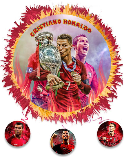 Πινιάτα Ποδοσφαιριστής – Cristiano Ronaldo 40x40cm 553153 Bal-553153-ronaldo