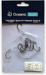 Oceanic Team Multi Hook Brown No4 Oceanic Team Multi Hook Brown No4