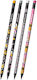 ErichKrause Bleistift HB Mit Radiergummi Positive Vibe 62776 Ass