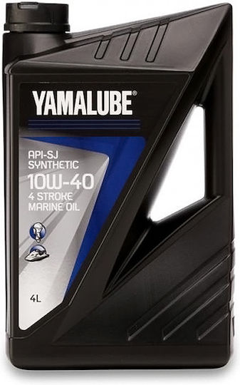 Yamaha 10W-40 Синтетично Масло За Лодки 4T 5л