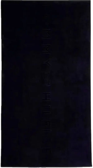 Tommy Hilfiger Logo Baumwoll Strandtuch Desert Sky 180x100cm