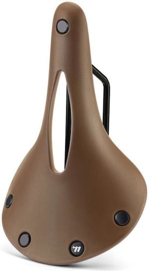 West Biking Bicycle Saddle Carbon Brown 250 x 150 mm