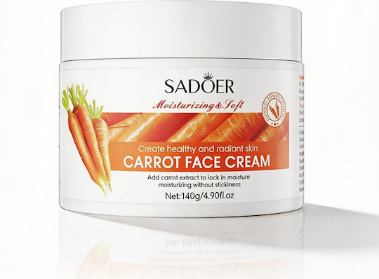 Sadoer Carrot Rich Cremă Hidratantă și Regeneratoare de Față 140gr