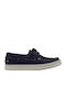 Leder Herren Freizeitschuhe Blau