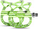 West Biking Cleats De Bicicletă Verzi