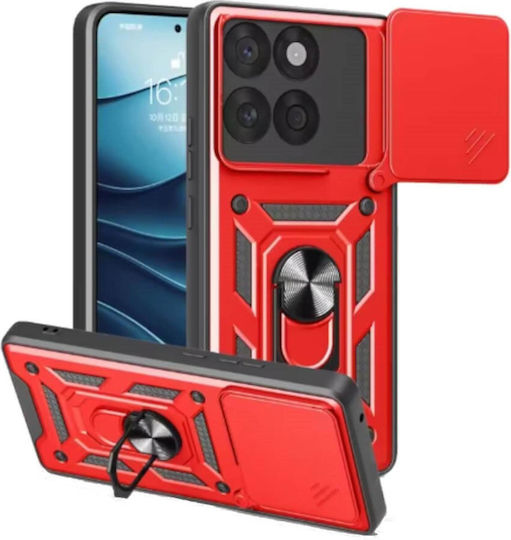 Bodycell Back Cover Μεταλλικό Κόκκινο (Motorola Edge 70 5g)