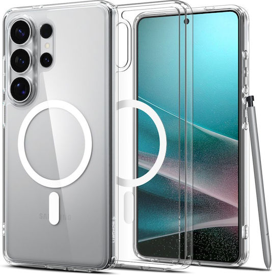 Spigen Ultra Hybrid Mag Rückseite Umschlag Silikon Kunststoff 2mm Transparent (Galaxy S26 Ultra)