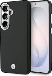 BMW Signature Back Cover Synthetic Leather / Leather Black (Galaxy S26)