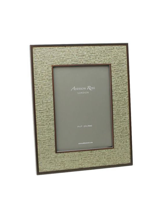 Addison Ross Plastic Photo Frame With Green Frame
