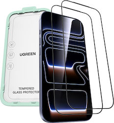 Ugreen Sticlă Tempered Glass 0.33mm 2 Bucăți iPhone 17 Pro Max / iPhone 16 Pro Max Xiaomi 17 Pro Ugreen Sticlă Tempered Glass 0.33mm 2 Bucăți iPhone 17 Pro Max / iPhone 16 Pro Max Xiaomi 17 Pro