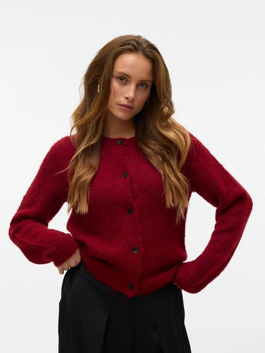 Vero Moda Дамска Плетена Жилетка Winetasting