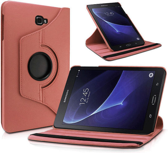 Флип Капак Въртяща Се Розово Златиста (Samsung T220 / T225 Tab A7 Lite)